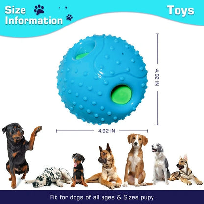 Aaponminimarket Squeaky Black Dog Play Ball