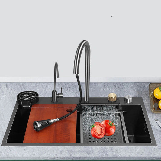 Aaponminimarket Stainless Steel Kitchen Sink Set