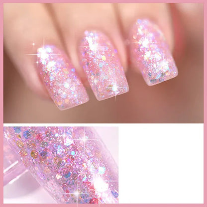 Aaponminimarket Starry Sky Nail Polish Glue