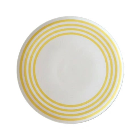 Aaponminimarket Striped Dessert Plate