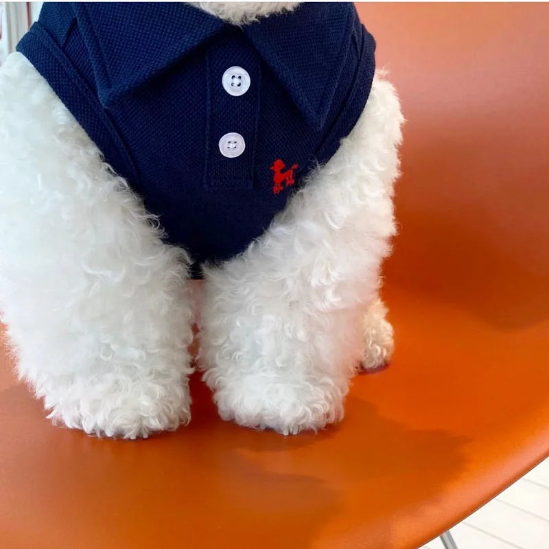 Summer Dog Polo Shirt for Small Dogs