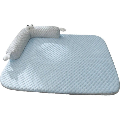 Aaponminimarket Summer Big Eyed Monster Pet Mat