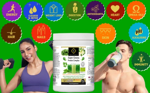 Aaponminimarket Super Greens Protein Complex