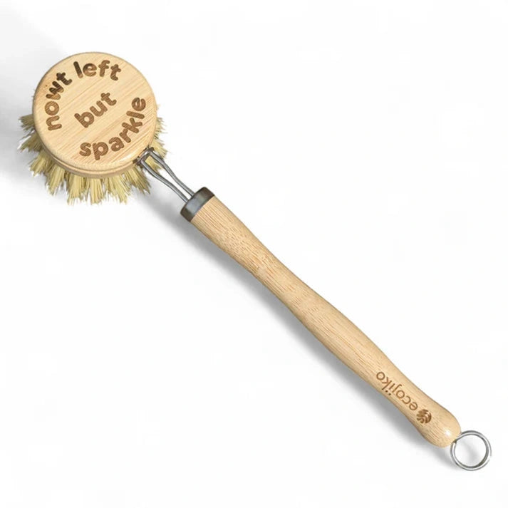 Aaponminimarket Sustainable Bamboo Dish Brush - Replaceable Head