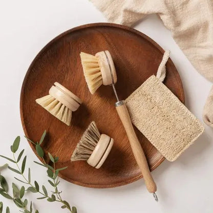 Aapon Mini Market Sustainable Dish Brush Set