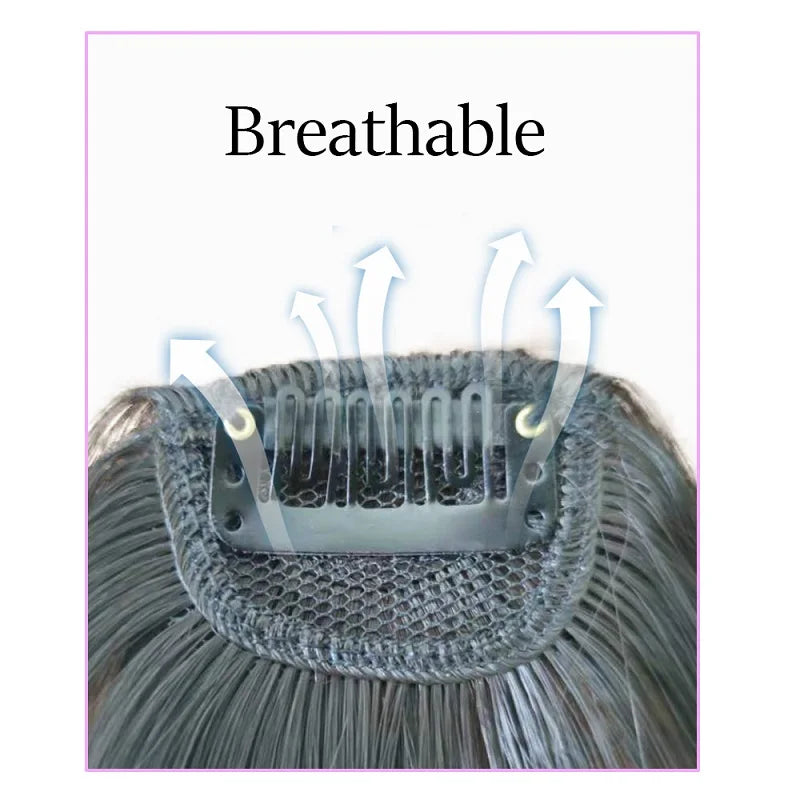Synthetic Invisible Air Bangs Hair Extension