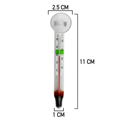 Submersible Aquarium Glass Thermometer