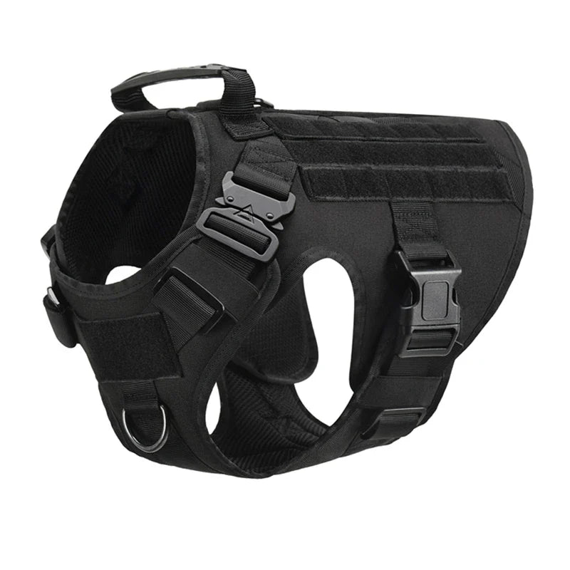 Tactical Military Dog Harness and Leash Set
