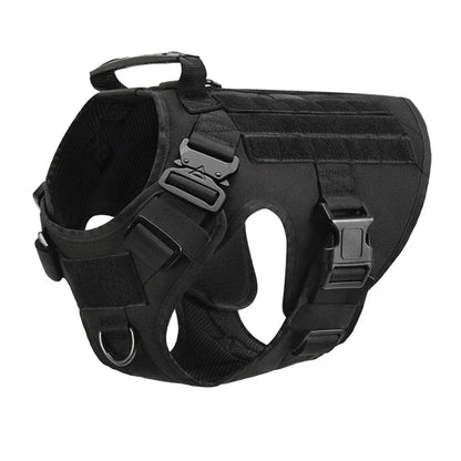 Tactical Military Dog Harness and Leash Set