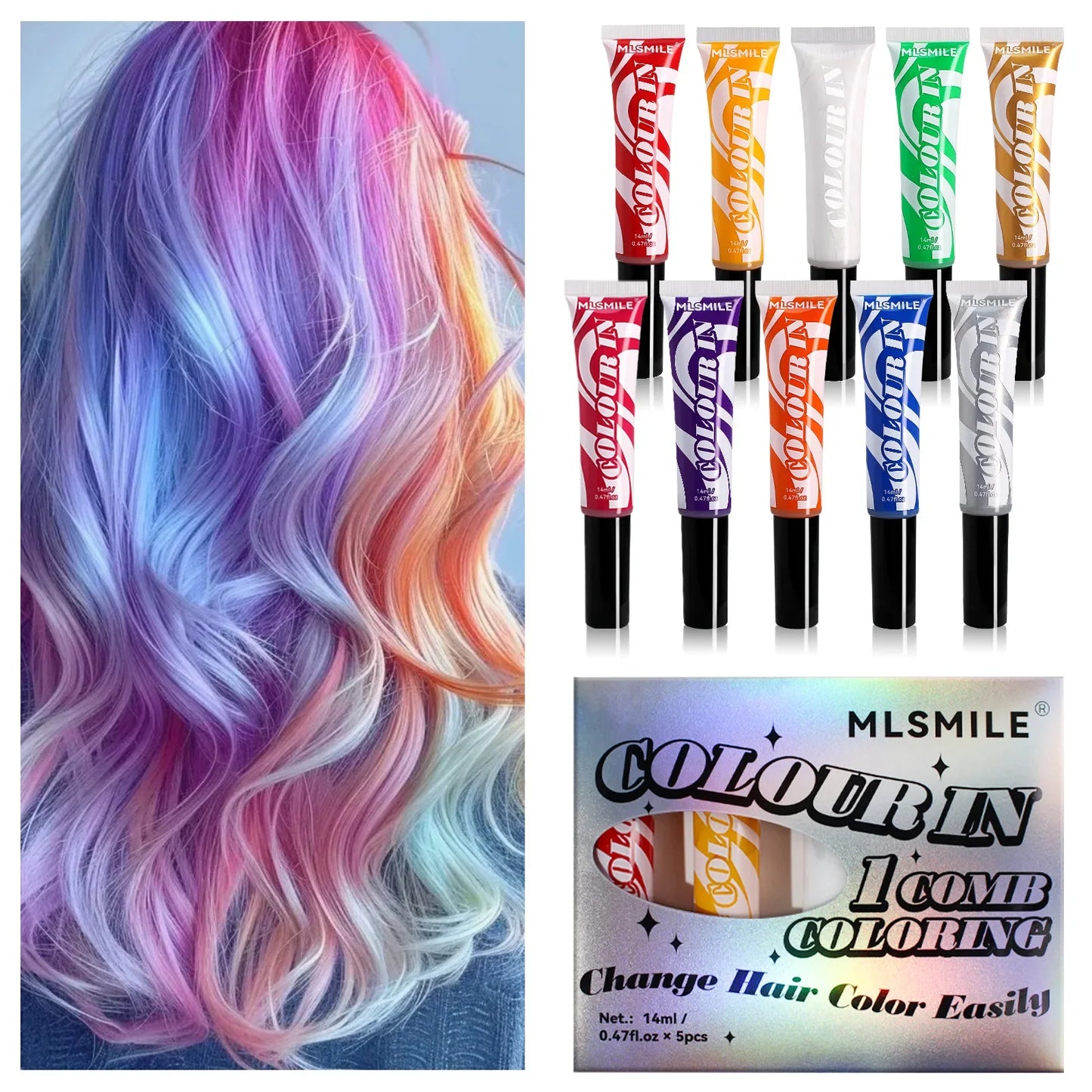 Temporary Hair Color Mascara