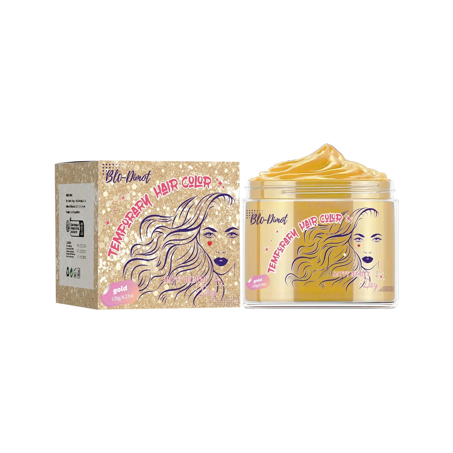 Temporary Hair Color Wax