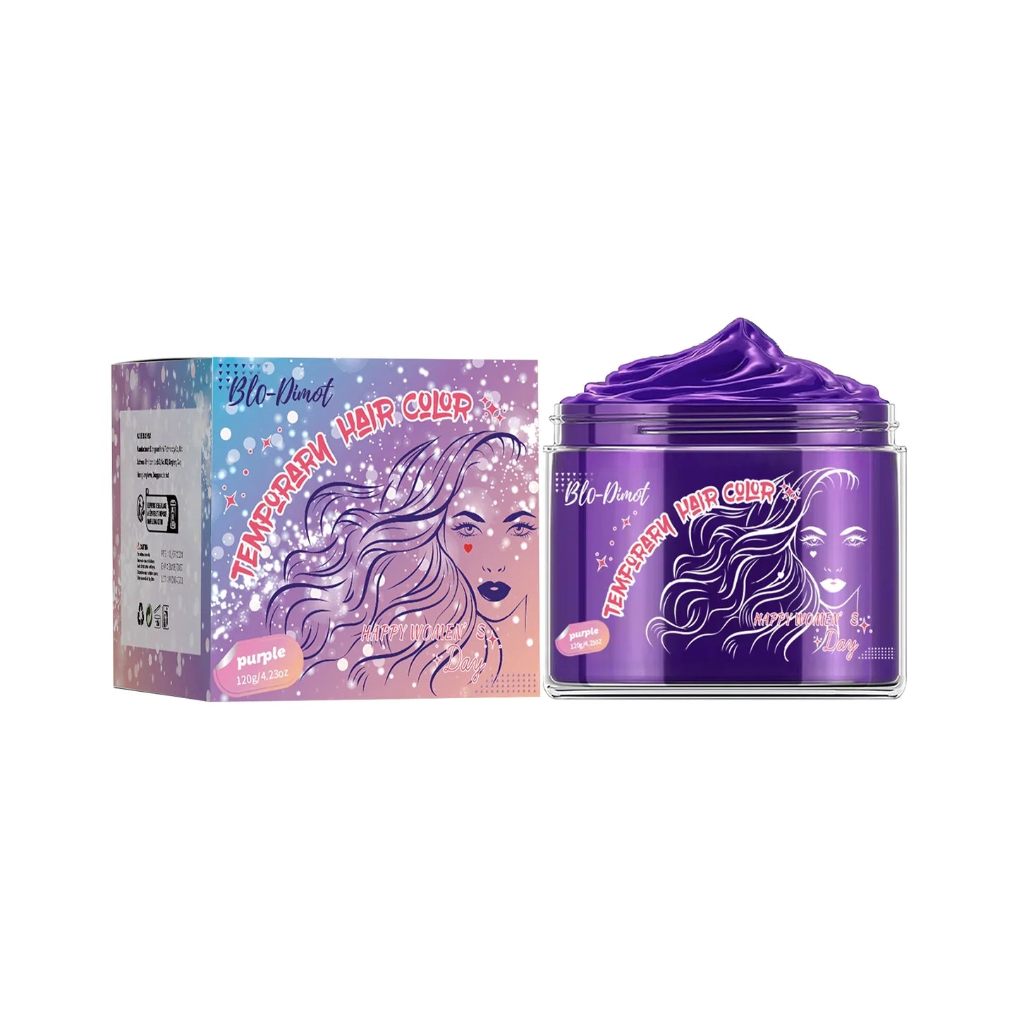 Temporary Hair Color Wax