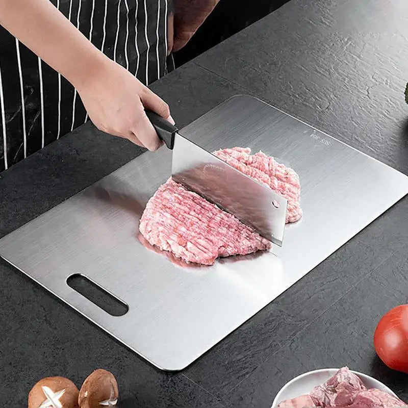 Aapon mini market -Titanium Stainless Steel Cutting Board