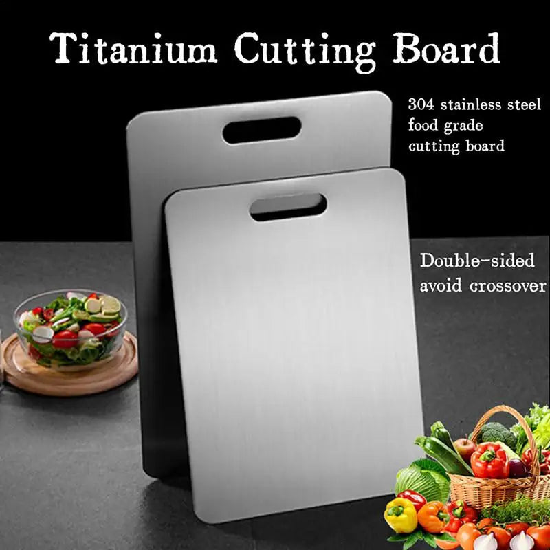 Aapon mini market -Titanium Stainless Steel Cutting Board