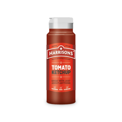 Tomato ketchup 500ml squeezy bottles, case of six
