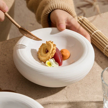 Aapon mini market -Double-Layer Artistic Ceramic Bowl