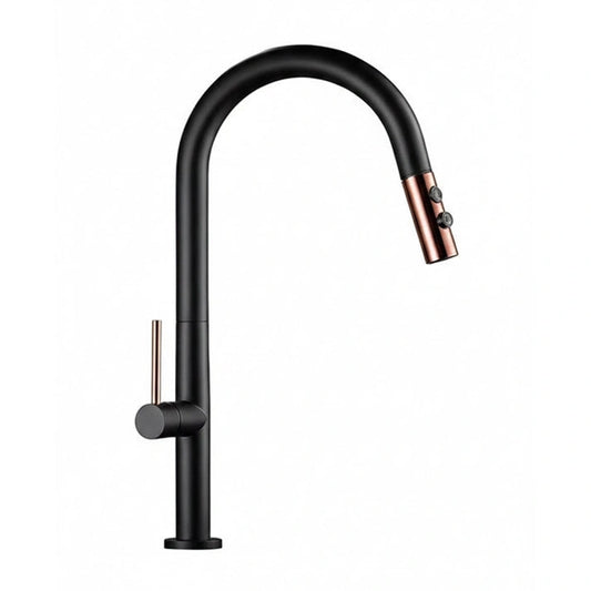 Aaponminimarket Touch-sensitive Copper Kitchen Faucet