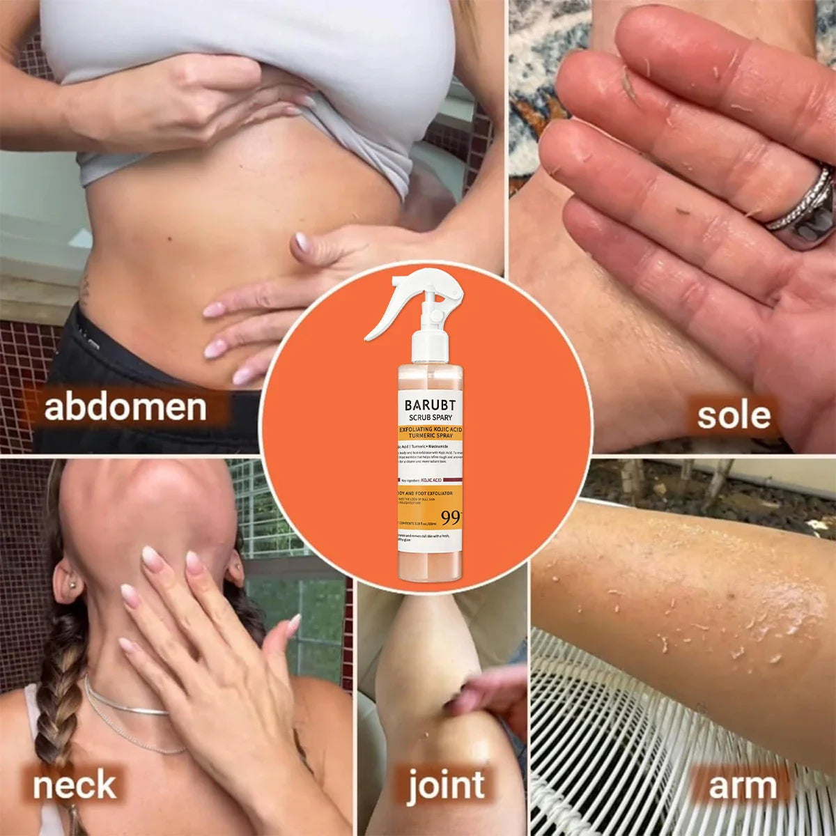 Aapon Mini Market Ltd - Turmeric Exfoliating Spray