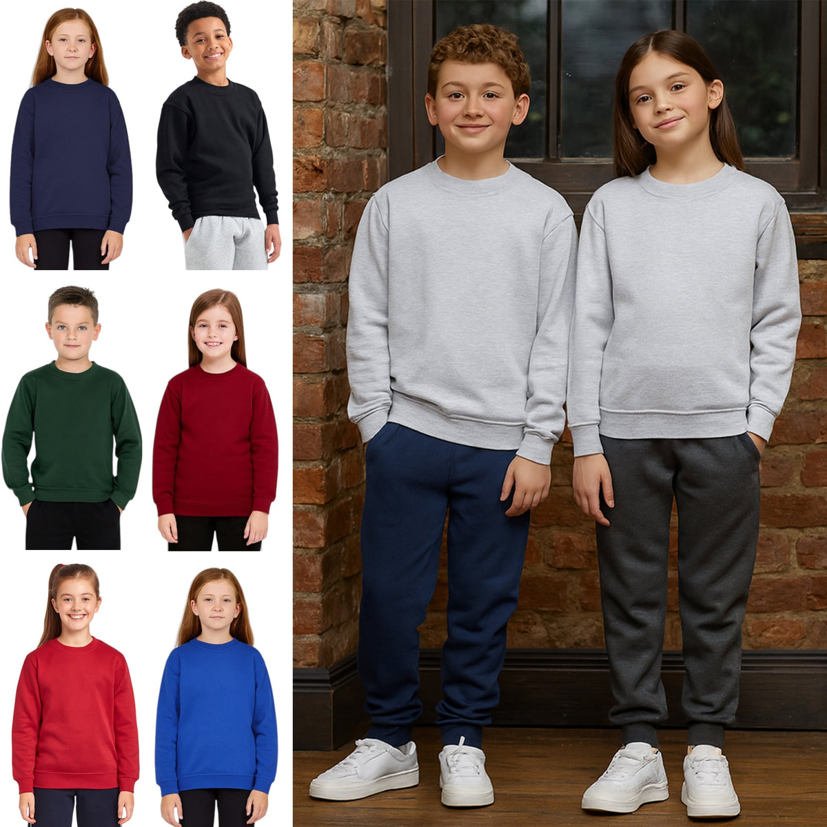 Kids Unisex Classic Sweatshirt - UC202