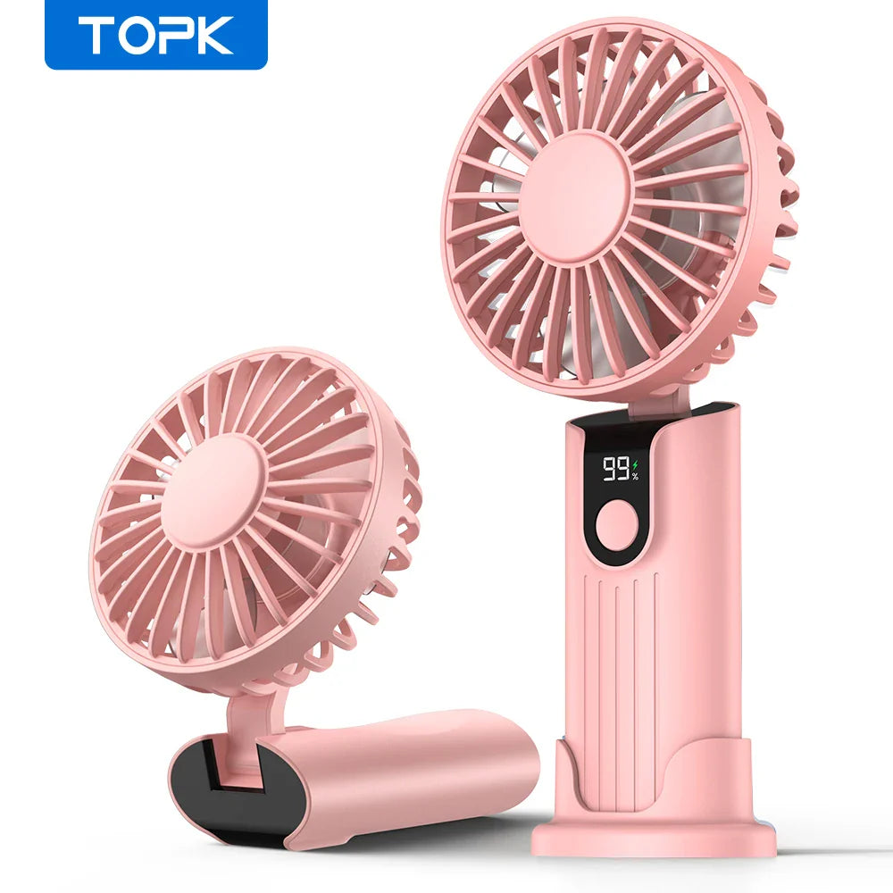 Aapon Mini Market Ltd USB Rechargeable Mini Portable Fan