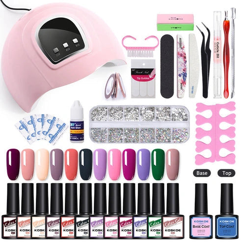 UV Gel Nail Polish Kit