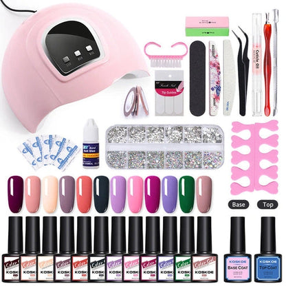 UV Gel Nail Polish Kit