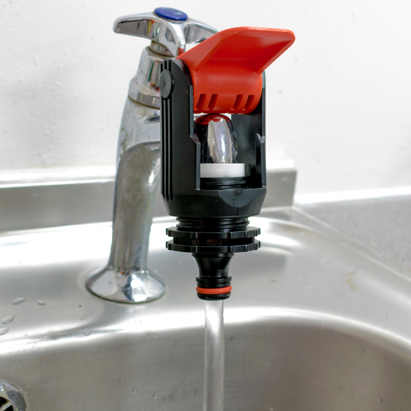 Aapon mini market -Red Kitchen Tap Adapter