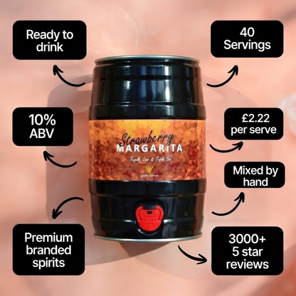 Strawberry Margarita 5L Cocktail Keg
