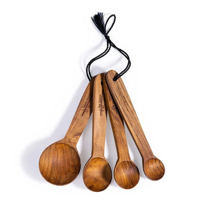 Aaponminimarket Upcycled Wooden Measuring Spoons