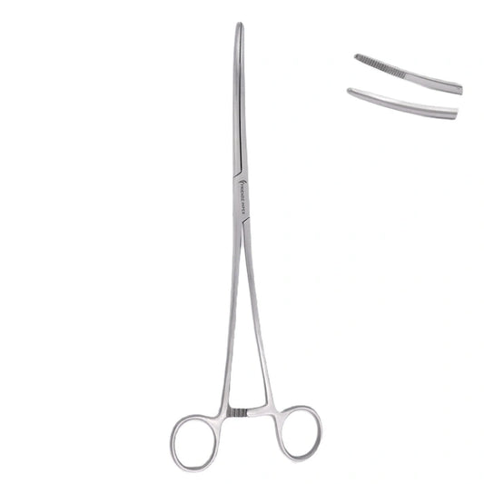 Uterine Bozeman Forceps 10" | Gynaecology Training Instrument for Students & Colleges