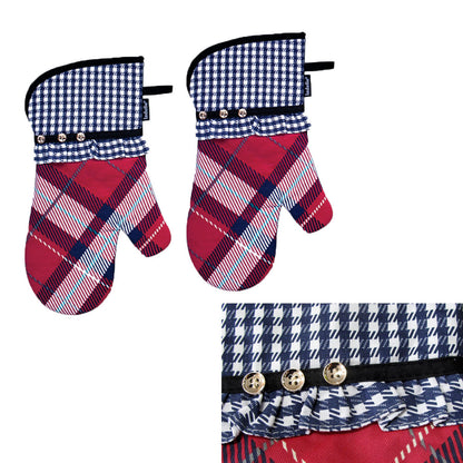 NNEDSZ Khloe Multi Set of 2 Oven Mitts