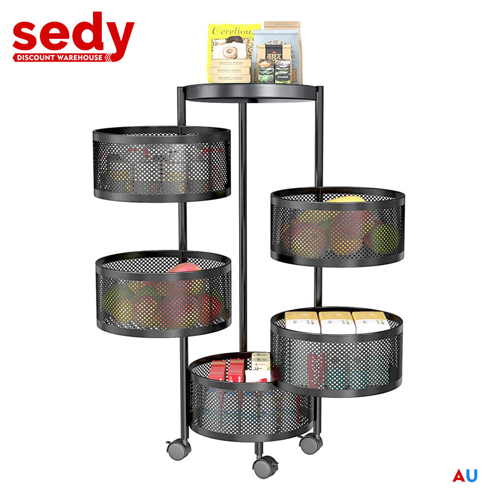 Aapon mini market -NNEDSZ 5 Tiers Kitchen Trolley Cart