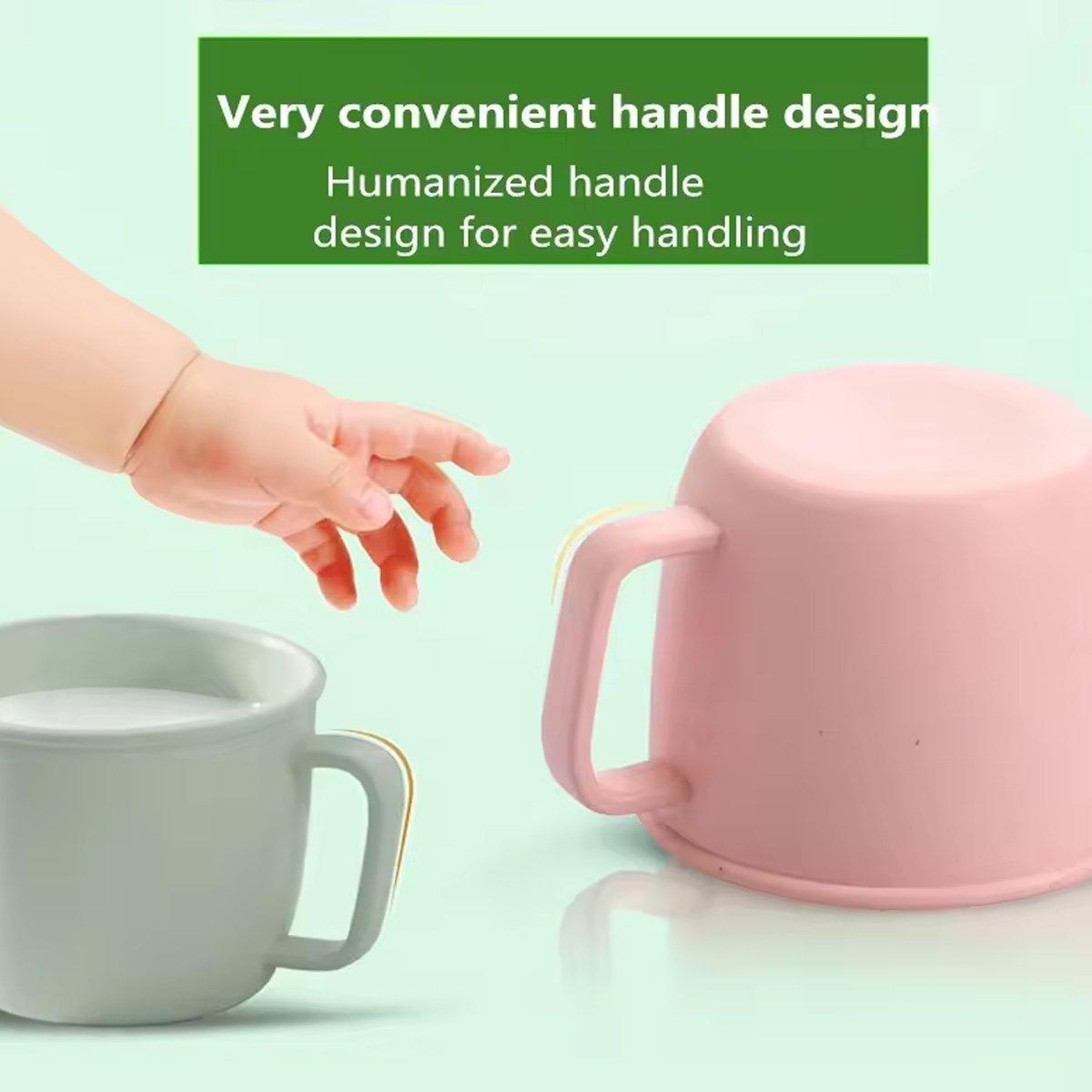 Aapon mini market -4PCS Bamboo Fiber Milk Drinking Cups