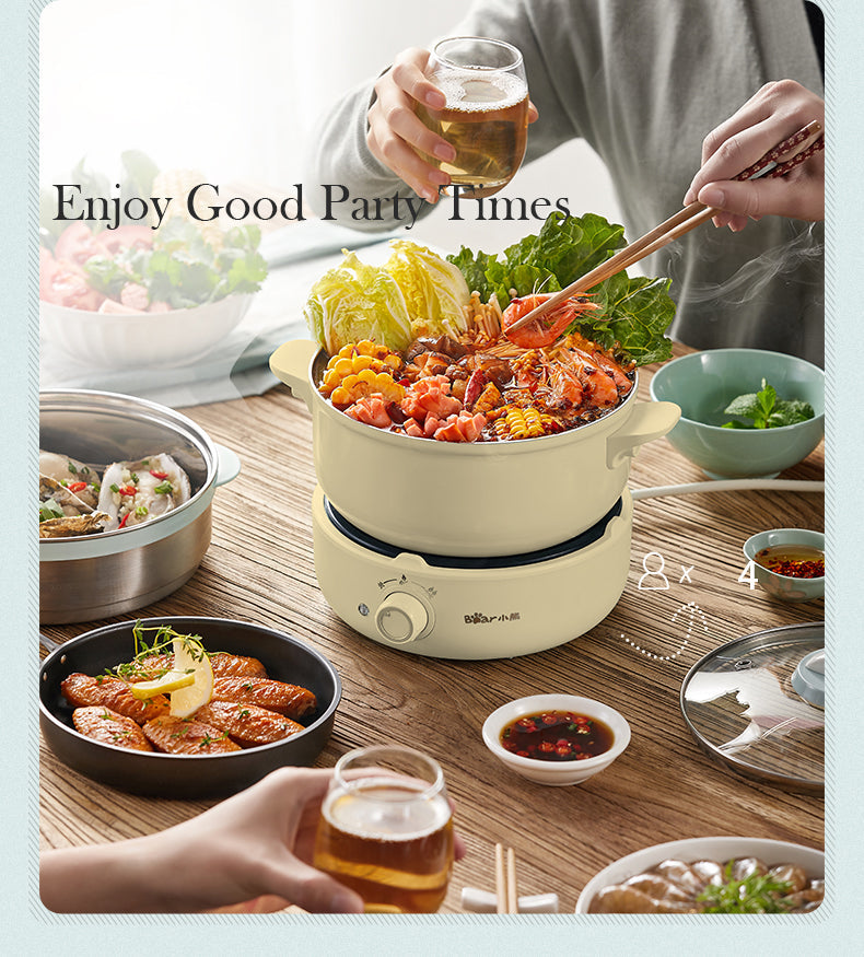Aapon mini market - NNEDSZ BEAR Multifunction Cooking Pot Hot Pot