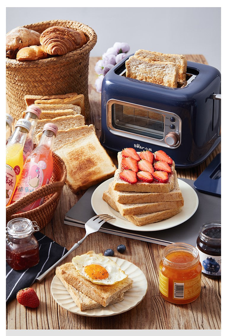 Aapon mini market -NNEDSZ BEAR Double Slots Bread Toaster