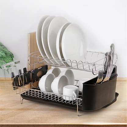 NNEDSZ Dish Drying Rack Drainer Cup Plate Holder