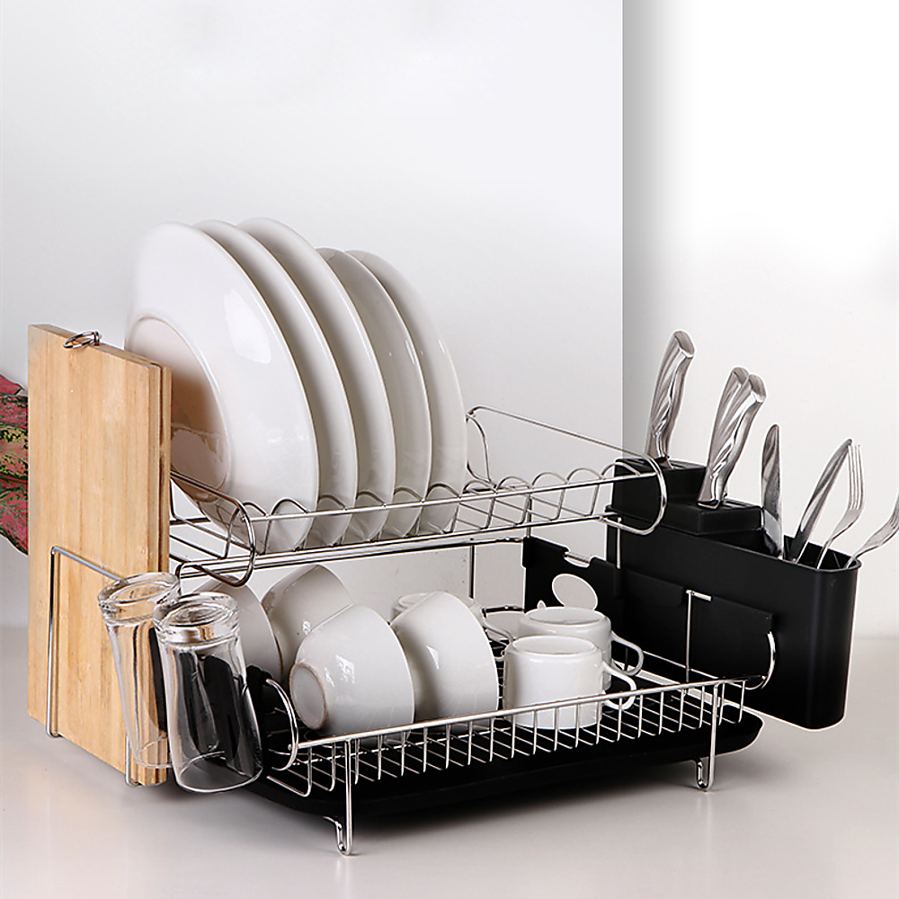 NNEDSZ Dish Drying Rack Drainer Cup Plate Holder