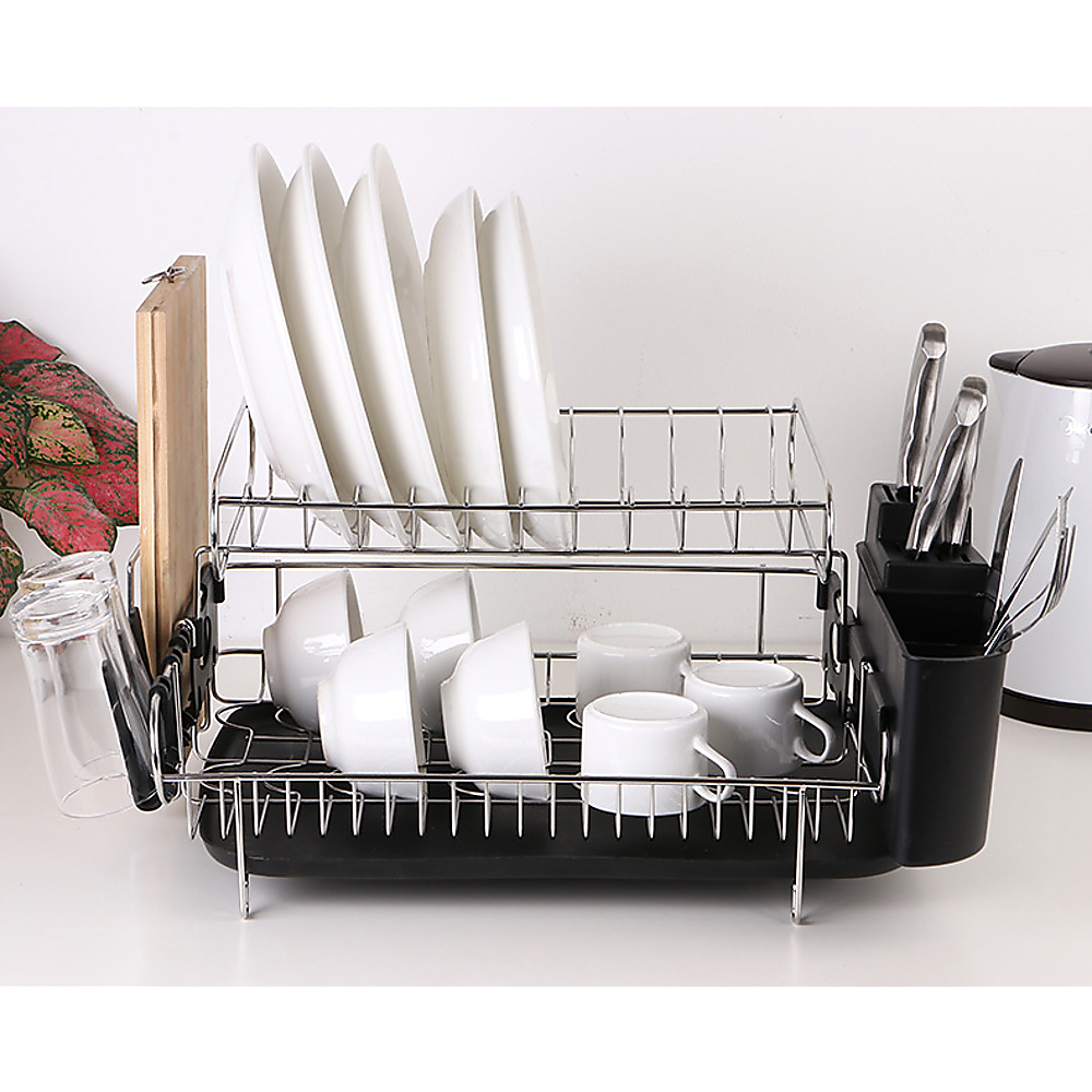 NNEDSZ Dish Drying Rack Drainer Cup Plate Holder