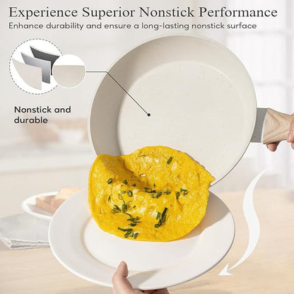 Aapon mini market - NNEDSZ YEJ 12-Piece Non-Stick Cookware Set