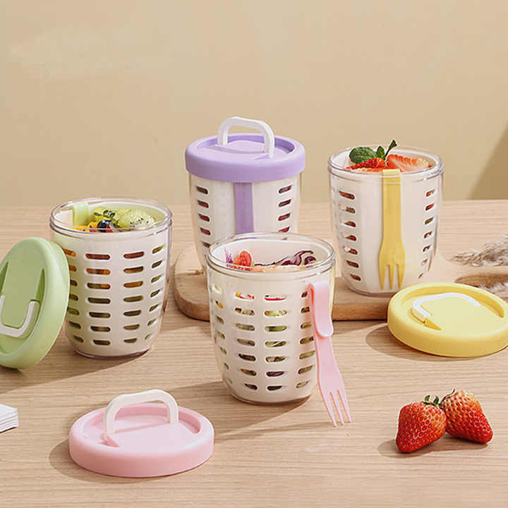 Aapon mini market -NNEDSZ Leakproof Fruit and Salad Storage Box