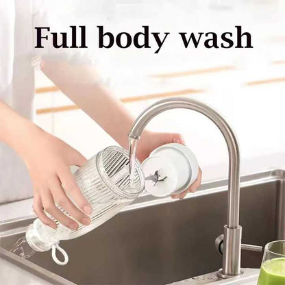 NNEDSZ White Portable Rechargeable Blender Bottle