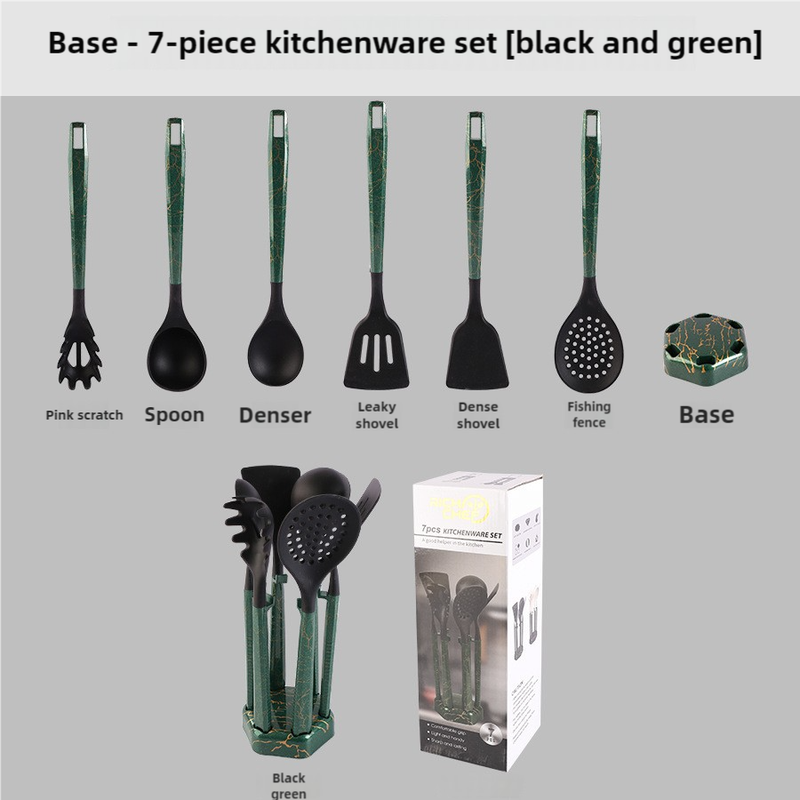 Aapon mini market -NNEDSZ Silicone Kitchen Utensils Set - Non-Stick Cooking Tools