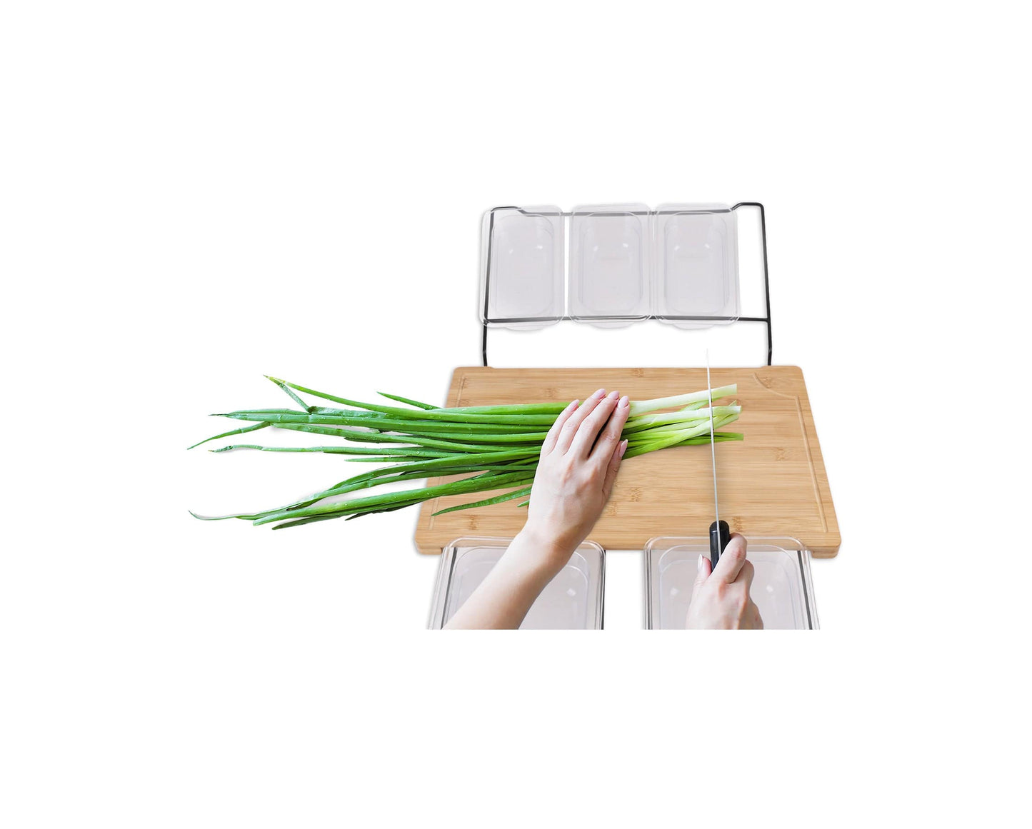 NNEDSZ Bamboo Cutting Board Set