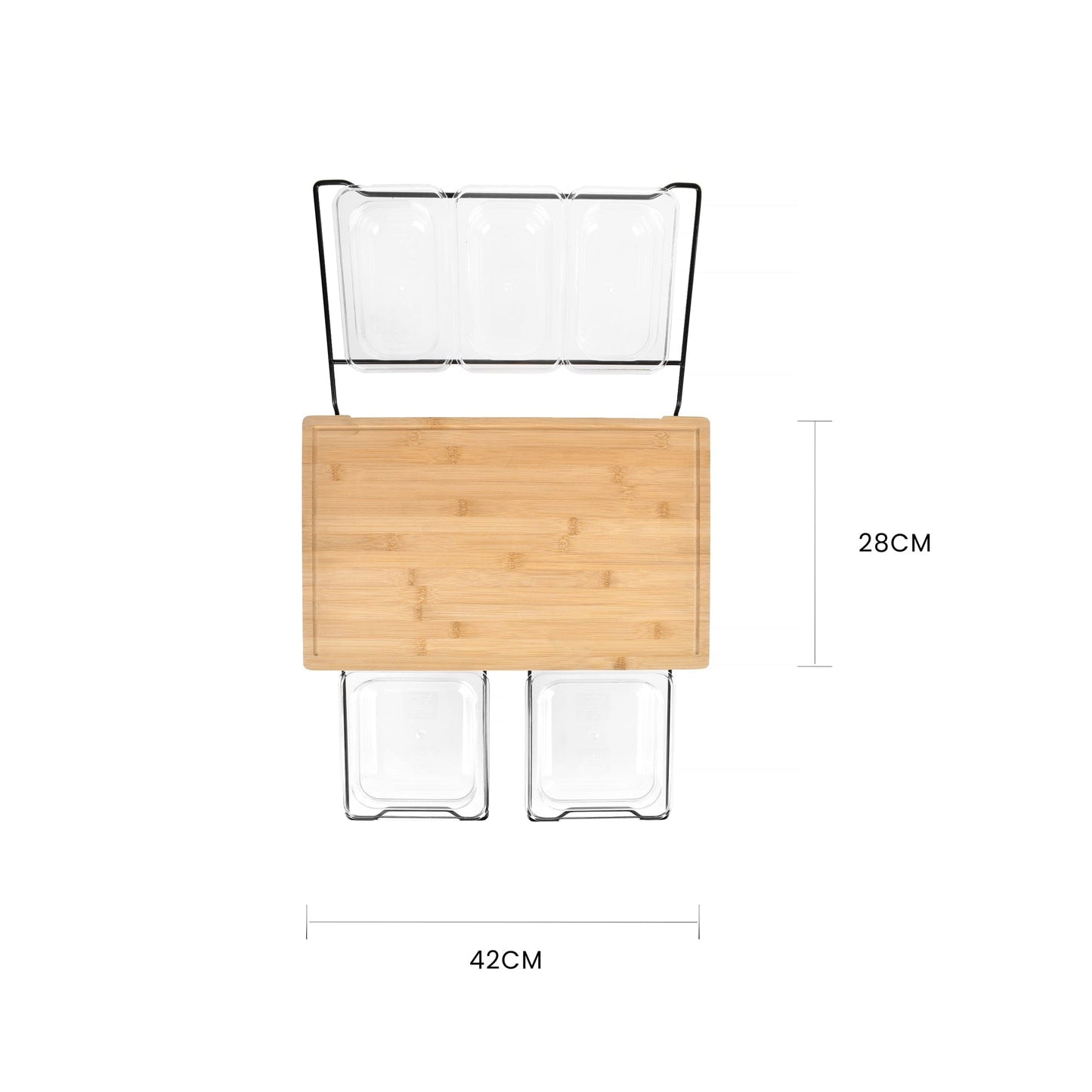 NNEDSZ Bamboo Cutting Board Set
