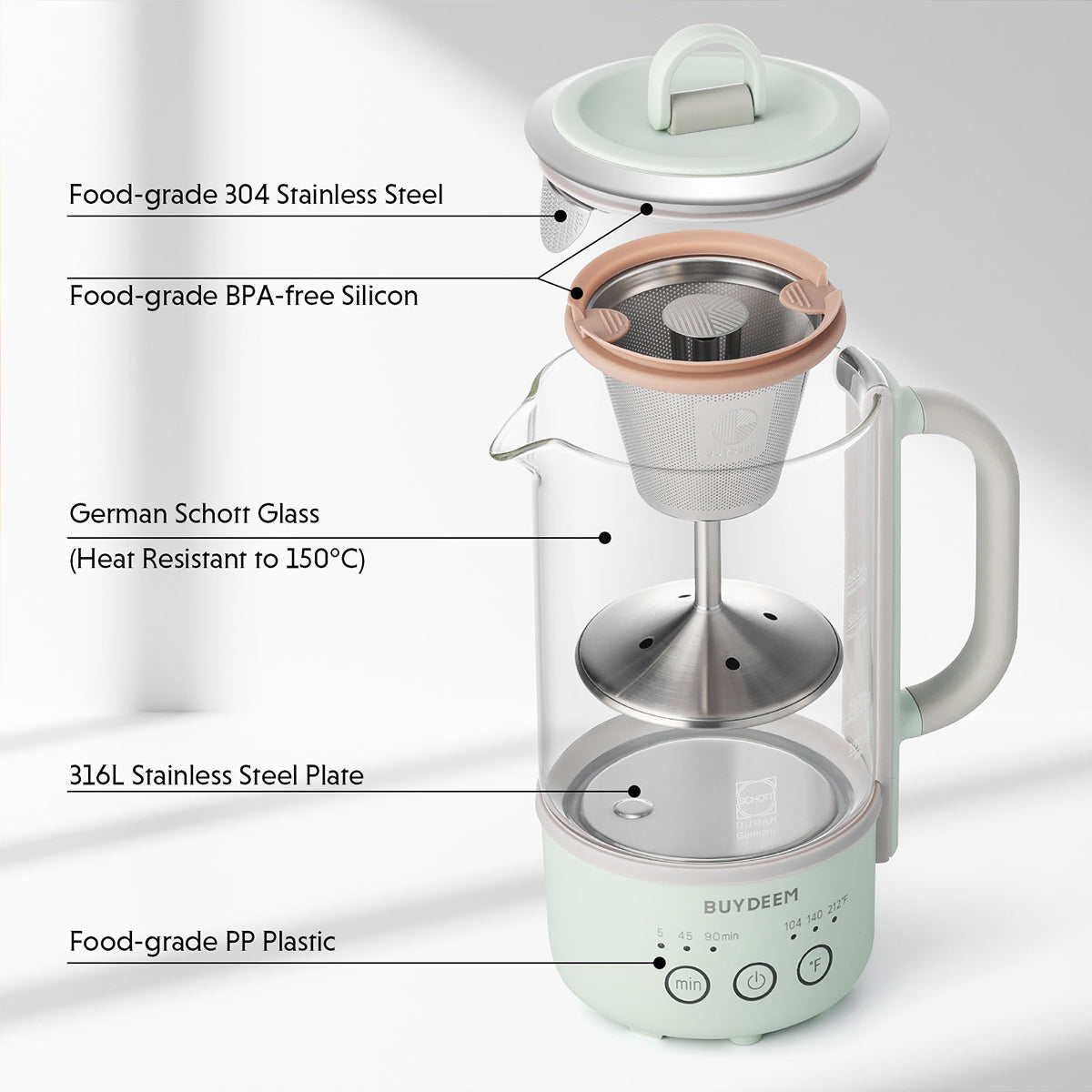 Aapon mini market - BUYDEEM Mini Tea & Coffee Maker