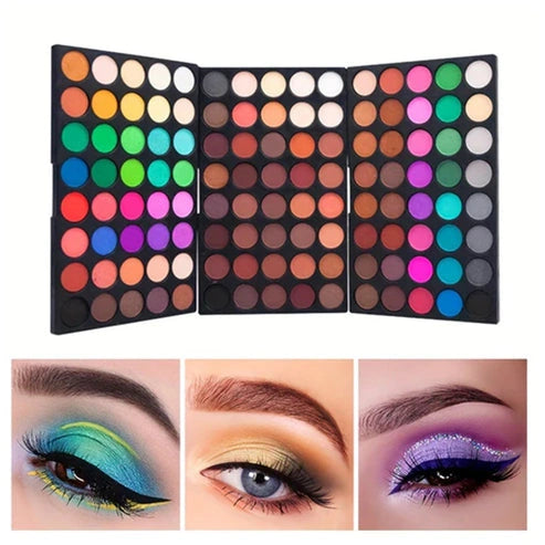 VERONNI 120 Vivid Colors Mini Eyeshadow Palette
