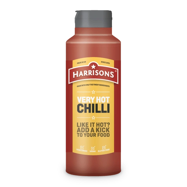 Aaponminimarket Very Hot Chilli Sauce 1 Liter Bottle (Case of 6)