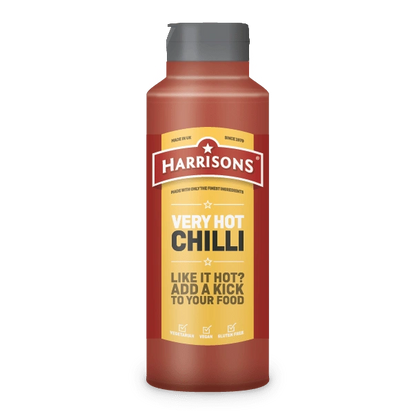 Aaponminimarket Very Hot Chilli Sauce 1 Liter Bottle (Case of 6)