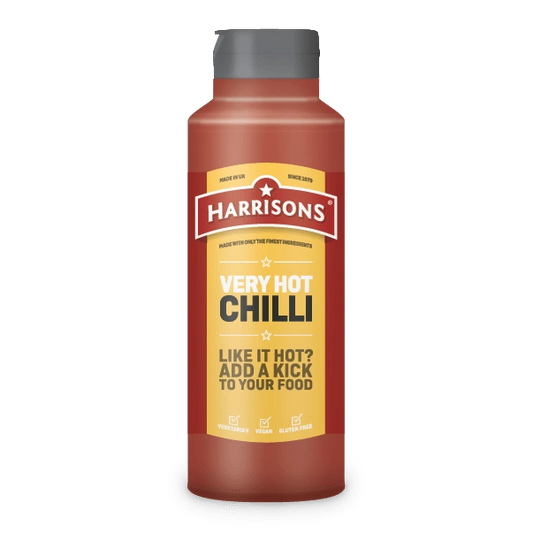 Aaponminimarket Very Hot Chilli Sauce 1 Liter Bottle (Case of 6)