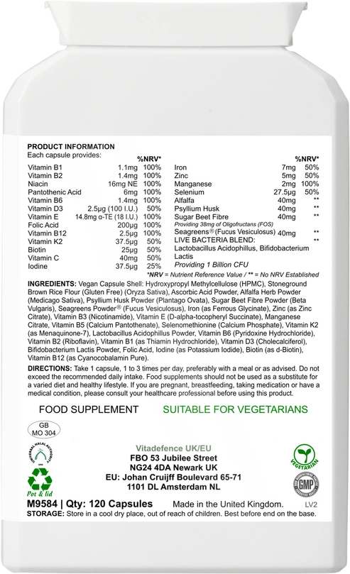 Aaponminimarket Vitamins Multi — 120 Capsules
